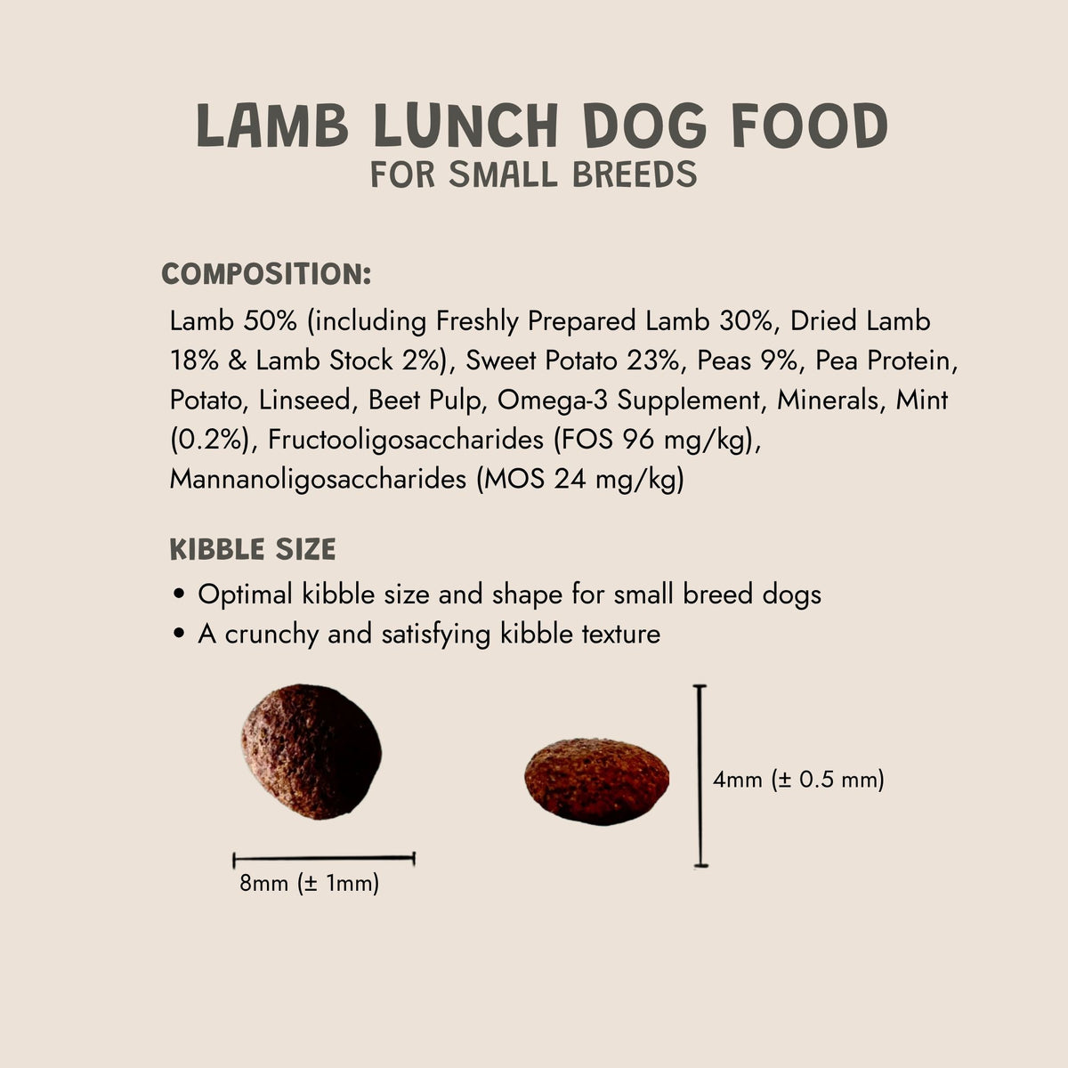 Lamb Lunch For Small Breed Grain-Free Dry Dog Food