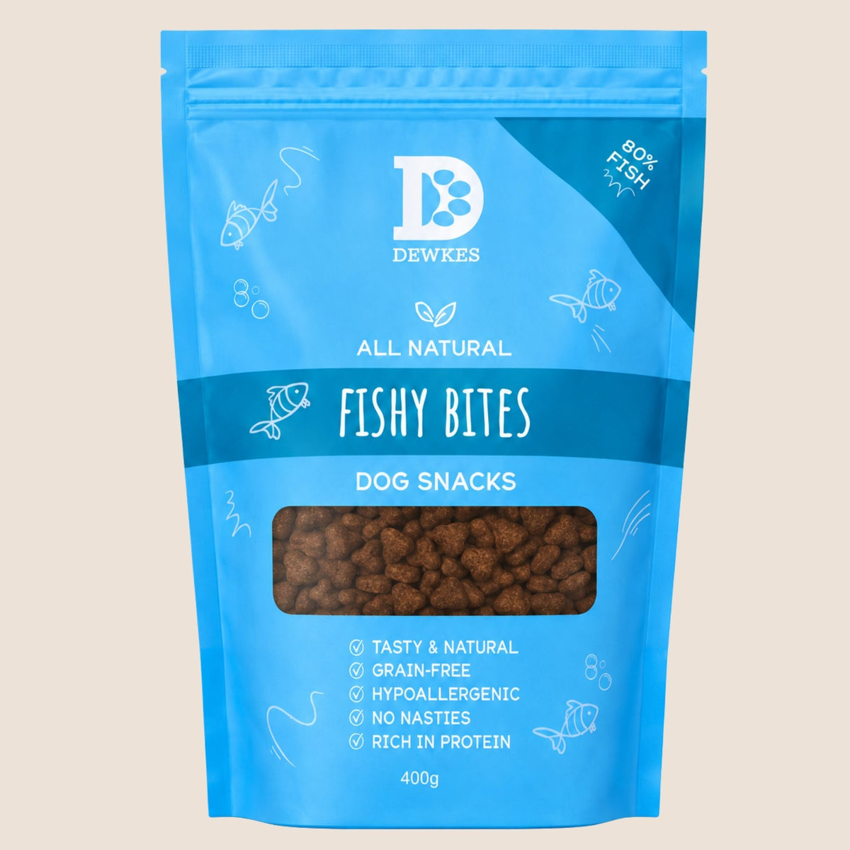 Fishy Bites Dog Treat 400g Bumper Packs