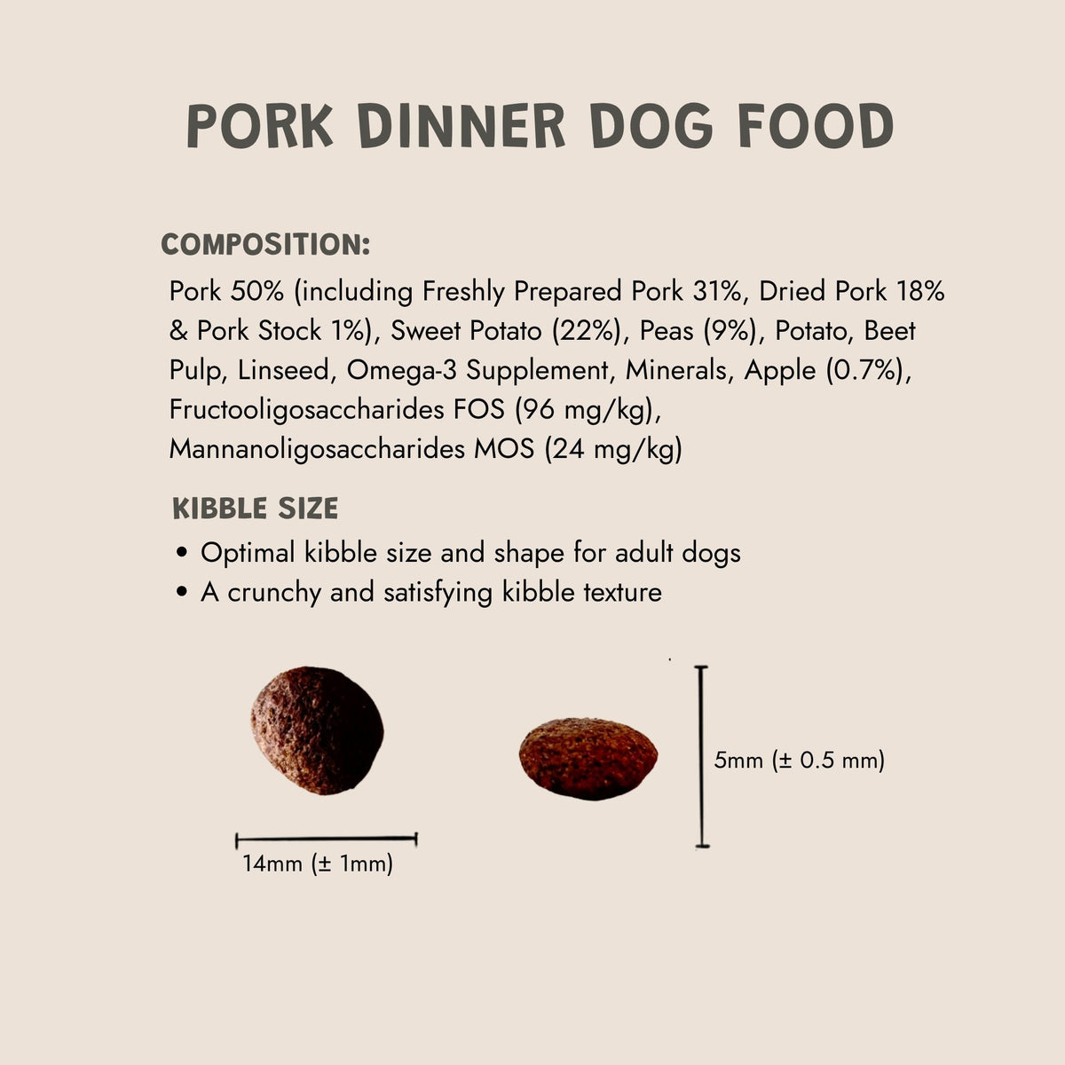 Pork Dinner Grain-Free Dry Dog Food