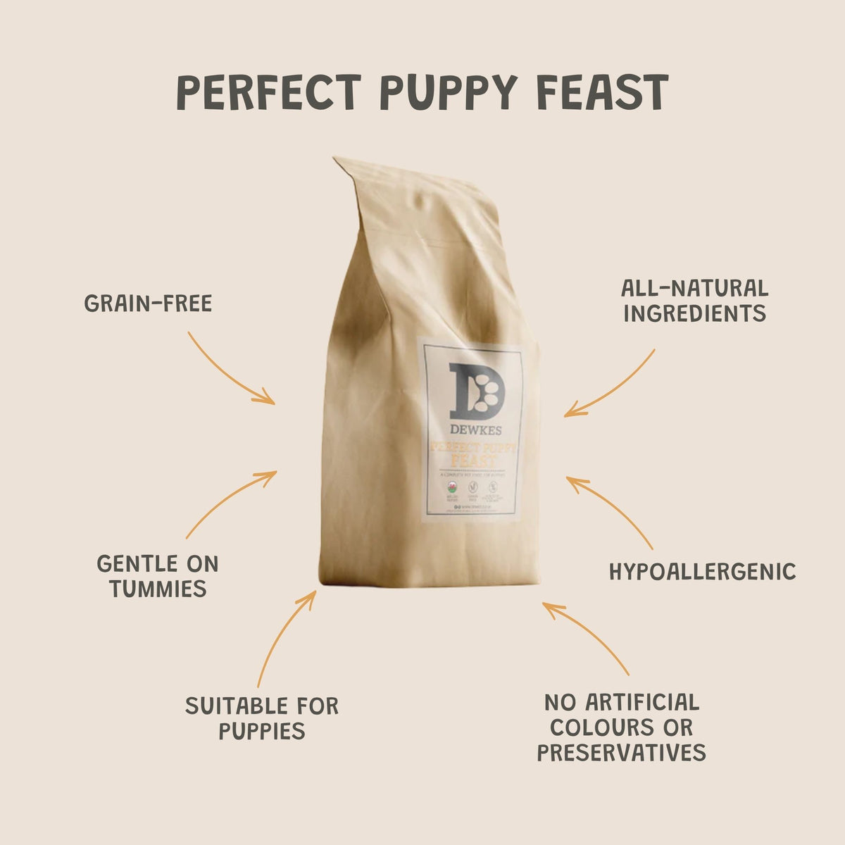 Perfect Puppy Feast Grain-Free Dry Dog Food