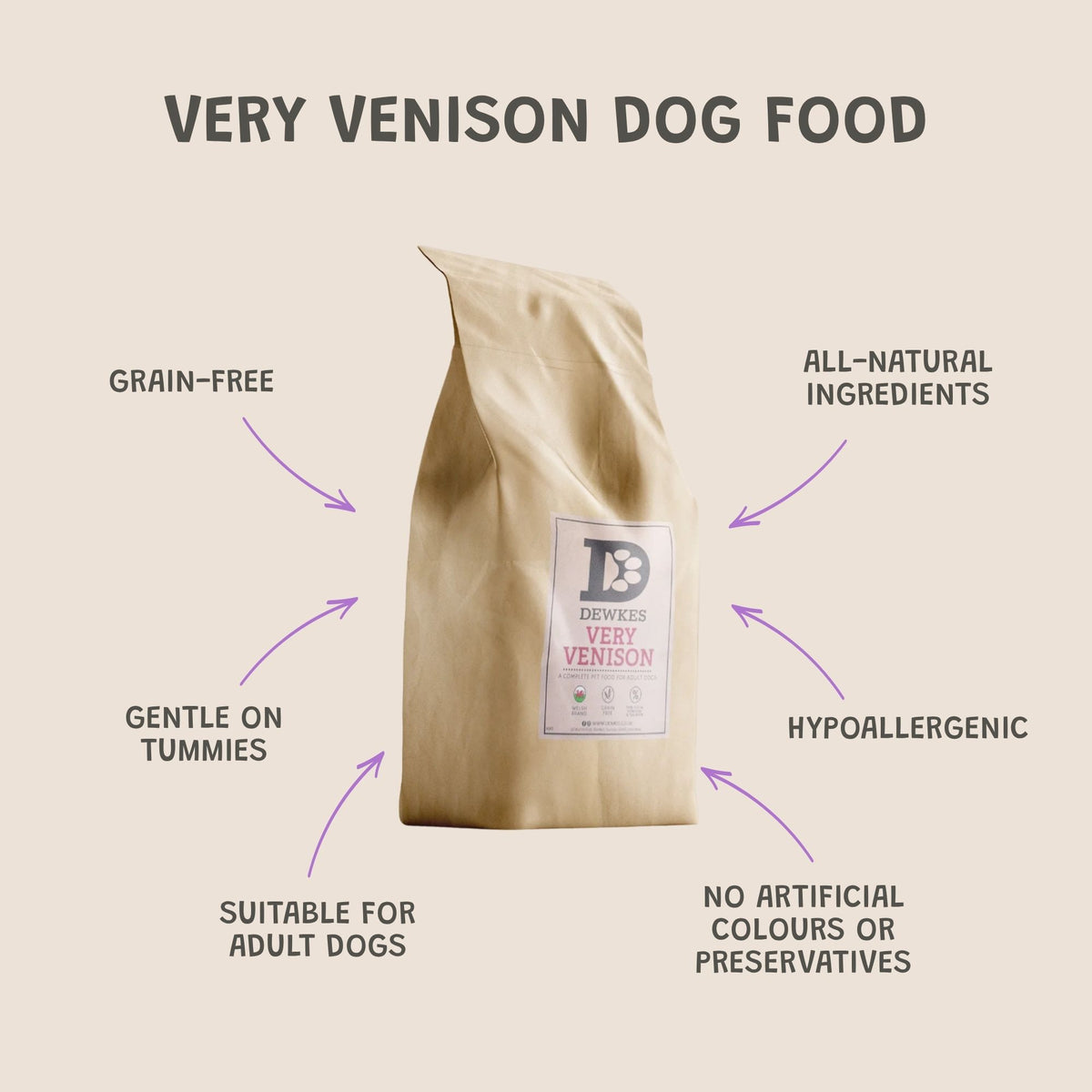 Very Venison Grain-Free Dry Dog Food